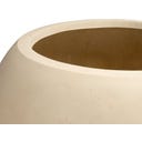 fleur ami Polystone Pflanzgefäß Globe creme