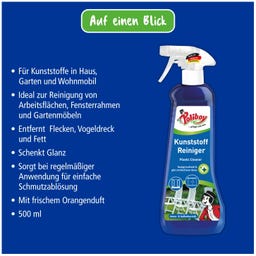 POLIBOY Kunststoff Reiniger - 500 ml