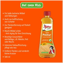 POLIBOY fixneu Politur hell - 500 ml
