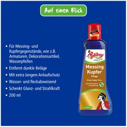 POLIBOY Messing Kupfer Pflege - 200 ml