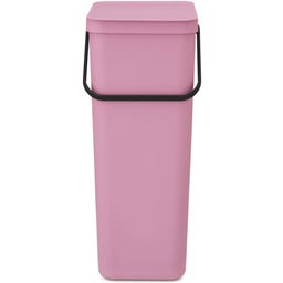 Brabantia Sort & Go Afvalemmer, 40 Liter - Lilac Pink