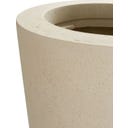 fleur ami Polystone Bodenvase Conical creme