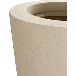 fleur ami Polystone Bodenvase Conical creme