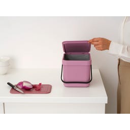 Brabantia Kosz na śmieci Sort & Go 6 l - Lilac Pink