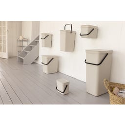 Brabantia Poubelle Sort & Go 16 L - Soft Beige