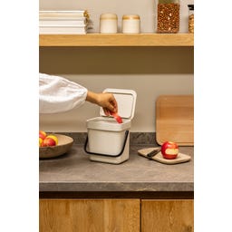 Brabantia Poubelle Sort & Go, 3 litres - Soft Beige