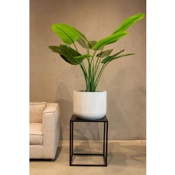 fleur ami Linea Pflanzgefäß weiß - Ø 37 cm, H 30 cm
