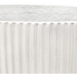 fleur ami Linea Pflanzgefäß weiß - Ø 37 cm, H 30 cm