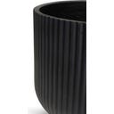 fleur ami Linea Pflanzgefäß anthrazit - Ø 37 cm, H 30 cm