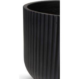 fleur ami Linea Pflanzgefäß anthrazit - Ø 37 cm, H 30 cm