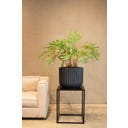 fleur ami Linea Pflanzgefäß anthrazit - Ø 37 cm, H 30 cm