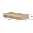 Flexa GROW Einzelbett mit Regal - 1 Stk