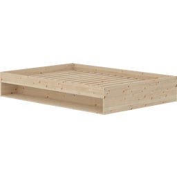 Flexa GROW Doppelbett mit Regal, 140x200 cm