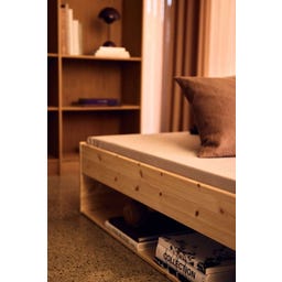 Flexa GROW Doppelbett mit Regal, 140x200 cm