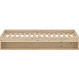 Flexa GROW Doppelbett mit Regal, 140x200 cm