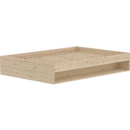Flexa GROW Doppelbett mit Regal, 140x200 cm