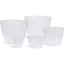 fleur ami Pflanzeinsatz rund transparent