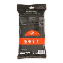 PerfectFit Bin Liner for the Bo Touch Bin - Dispenser Pack - 12L (X) - 40 pieces