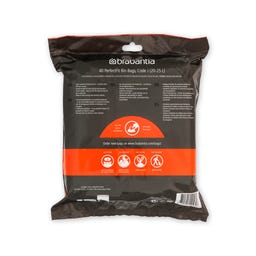 PerfectFit - Sacchetti per Bo Touch Bin, Dispenser - 20-25 L (J) - 40 pz.