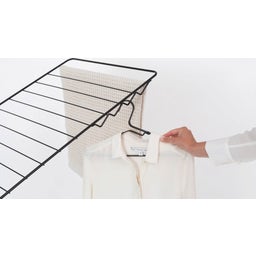 Brabantia HangOn Drying Rack, 25m - Matt Black