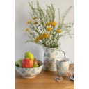 Tranquillo Boho Chic Salad Bowl - blue