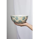 Tranquillo Boho Chic Salad Bowl - blue