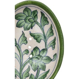 Tranquillo Tvålfat Blue Pottery - grön