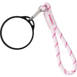 Dopper Wrist Cord Black Mug Ring - Cherry Pink