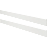 LUNA Conversion Kit - Bed Side Bars 140 cm, White