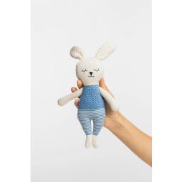 Tranquillo Hoppeloo Soft Toy - blue