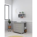 Flexa LUNA Wickelaufsatz, grau - 1 Stk