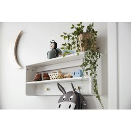 Flexa LUNA Wall Shelf, White - White