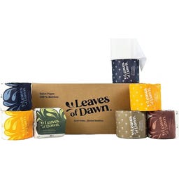 Leaves of Dawn Toilet Paper 4-lagig - 24 Rollen