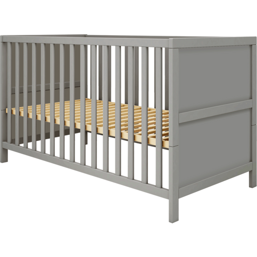 Flexa LUNA Baby Bed 140 x 70 cm, Grey