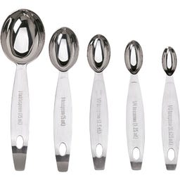 Set da 5 Misurini Dosatori in Acciaio Inox - 1 set