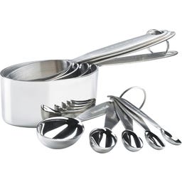 Set da 5 Misurini Dosatori in Acciaio Inox - 1 set