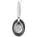 Set da 4 Bicchieri Dosatori in Acciaio Inox (59, 79, 118 e 236 ml) - 1 set