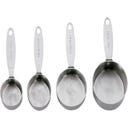 Set da 4 Bicchieri Dosatori in Acciaio Inox (59, 79, 118 e 236 ml) - 1 set