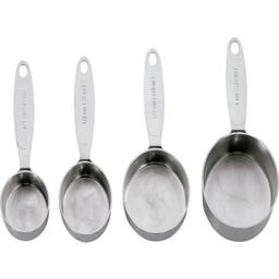 Set da 4 Bicchieri Dosatori in Acciaio Inox (59, 79, 118 e 236 ml) - 1 set