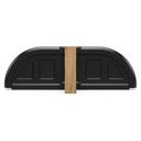 Dome (Gen 2) Door - Black - 1 Stk