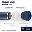 Dopper Travel Mug - 300 ml - Breaker Blue