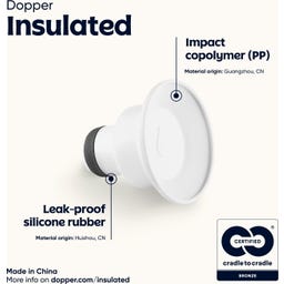 Dopper Insulated Cap - 350 ml - Wavy White