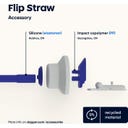 Dopper Flip Straw - White