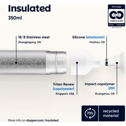 Dopper Insulated - 350 ml - Silver