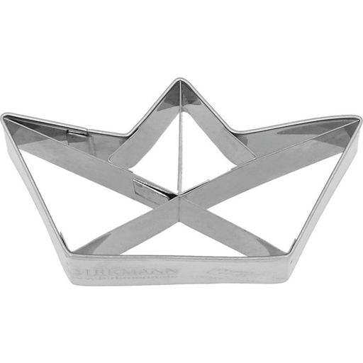 Paper Boat Cookie Cutter, Stainless Steel, 7.5 cm - 1 item