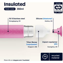 Dopper Insulated - 350 ml - Pelican Pink