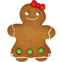 Modelček za piškote, velik - Gingerbread Woman - 1 kos