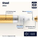 Dopper Steel - 490 ml - Gold