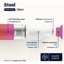 Dopper Steel - 350 ml - Sunset Pink