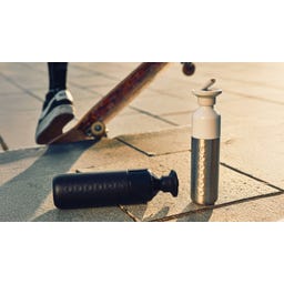 Dopper Steel x Flip Straw white - 490 ml